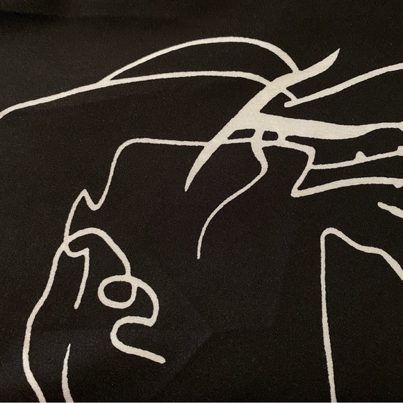 SHEIN Curve | Women’s Graphic Print Wide Leg Pants | Size 1XL - Picture 4 of 6